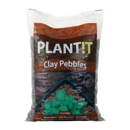 Growt GROW!T Brown Clay Pebbles 0.35 cu ft 10 L GMC10L